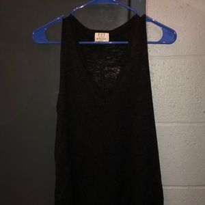 Black v-neck tank top, never worn:)